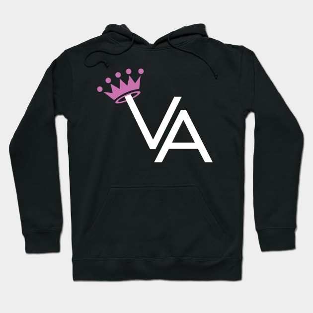 Queen of Virginia VA by AiReal Apparel Hoodie by airealapparel